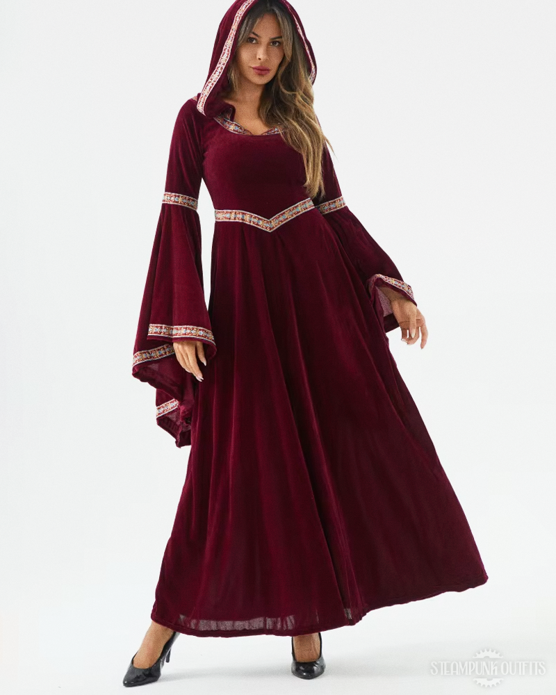 Medieval Velvet Dress