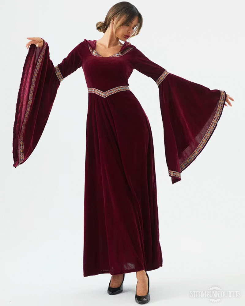Medieval Velvet Dress