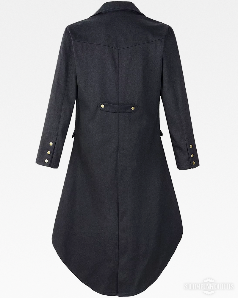 Mens Steampunk Frock Coat