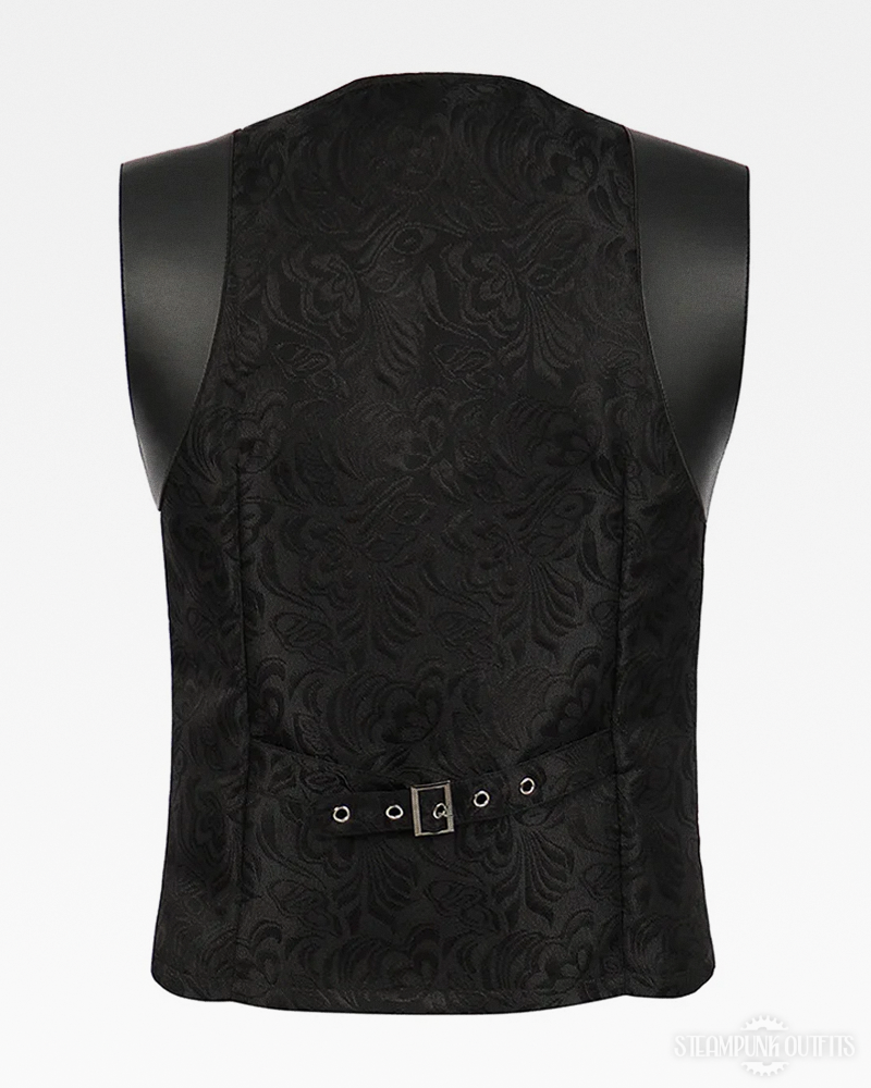 Mens Steampunk Gothic Vest