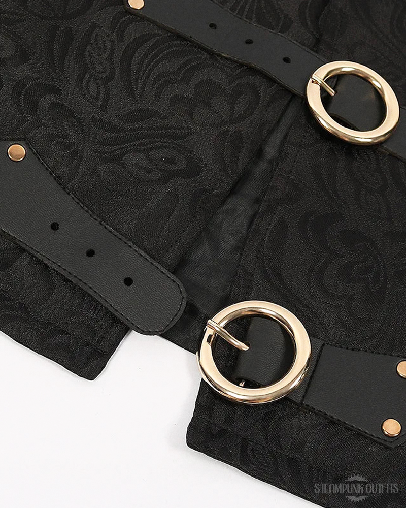 Mens Steampunk Gothic Vest