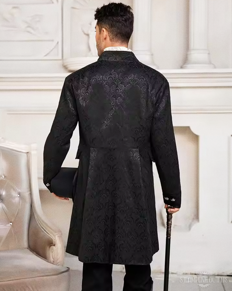 Mens Steampunk Victorian Coat