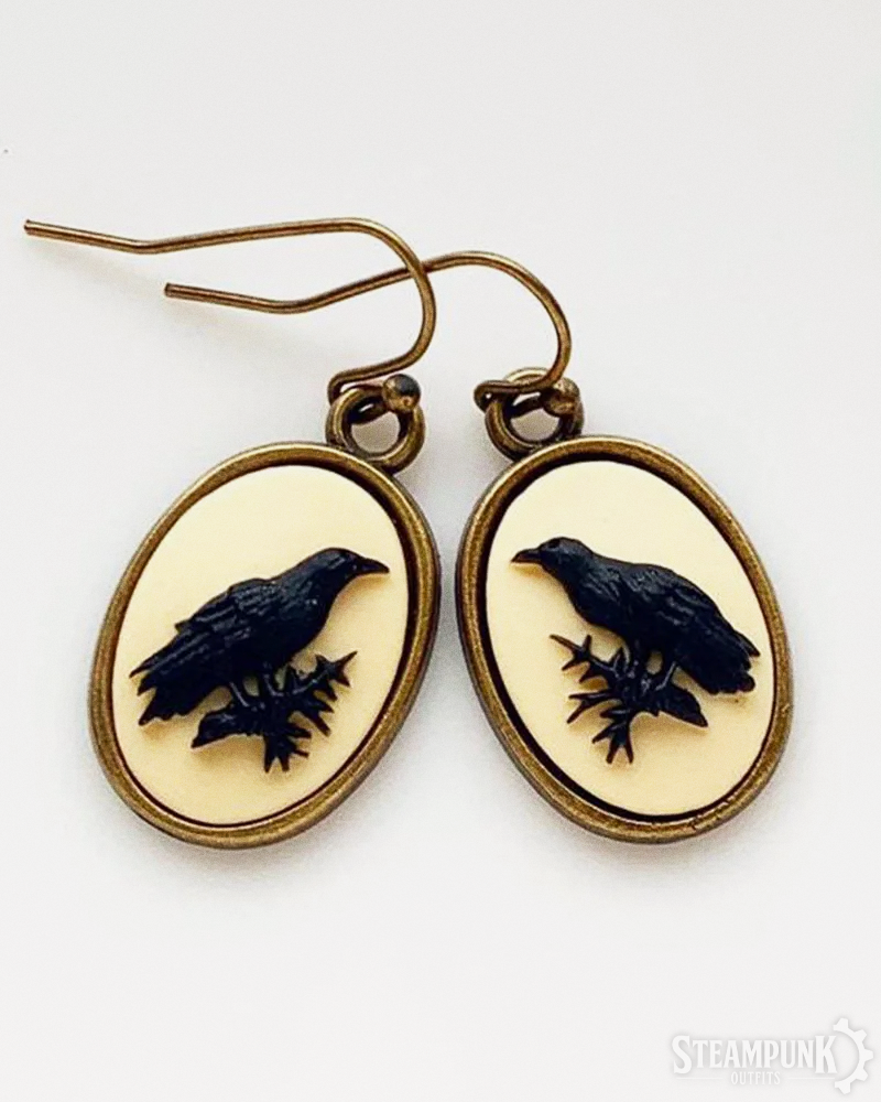 Raven Earrings