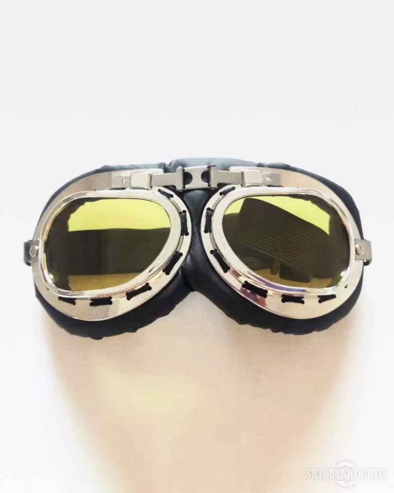 Retro Steampunk Motorcycle Goggles