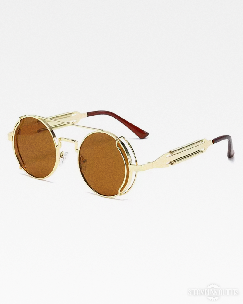 Round Metal Sunglasses Steampunk