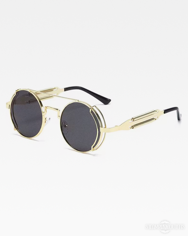 Round Metal Sunglasses Steampunk