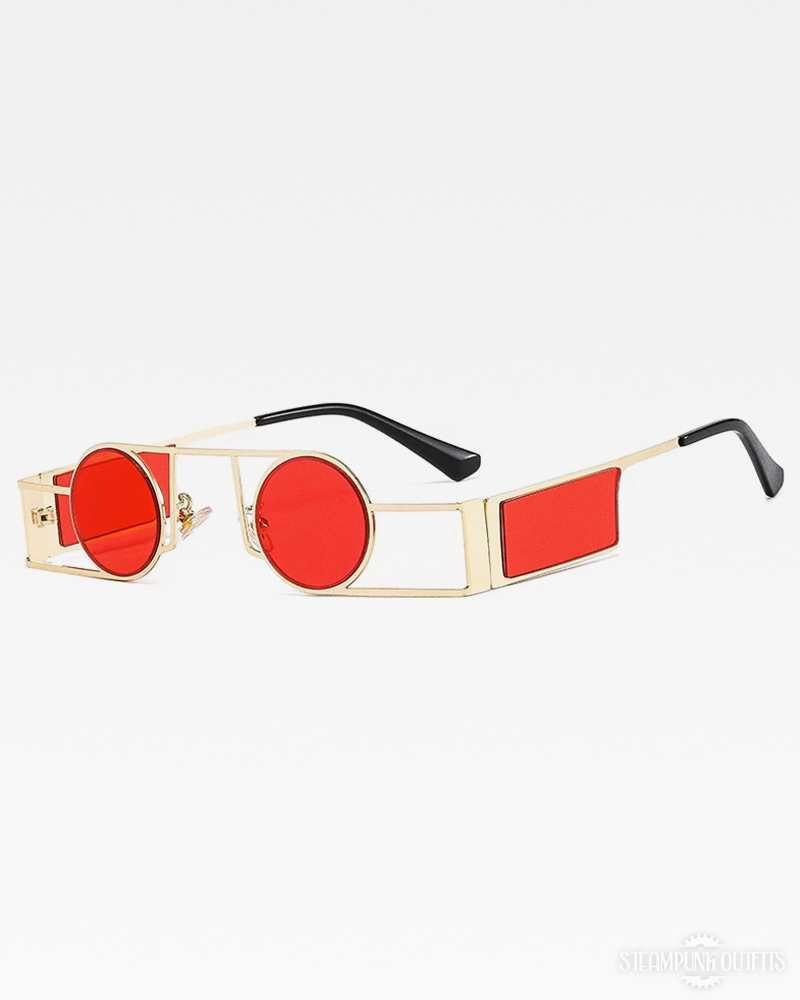 Round Side Shield Sunglasses