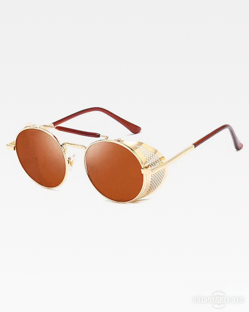 Round Steampunk Sunglasses
