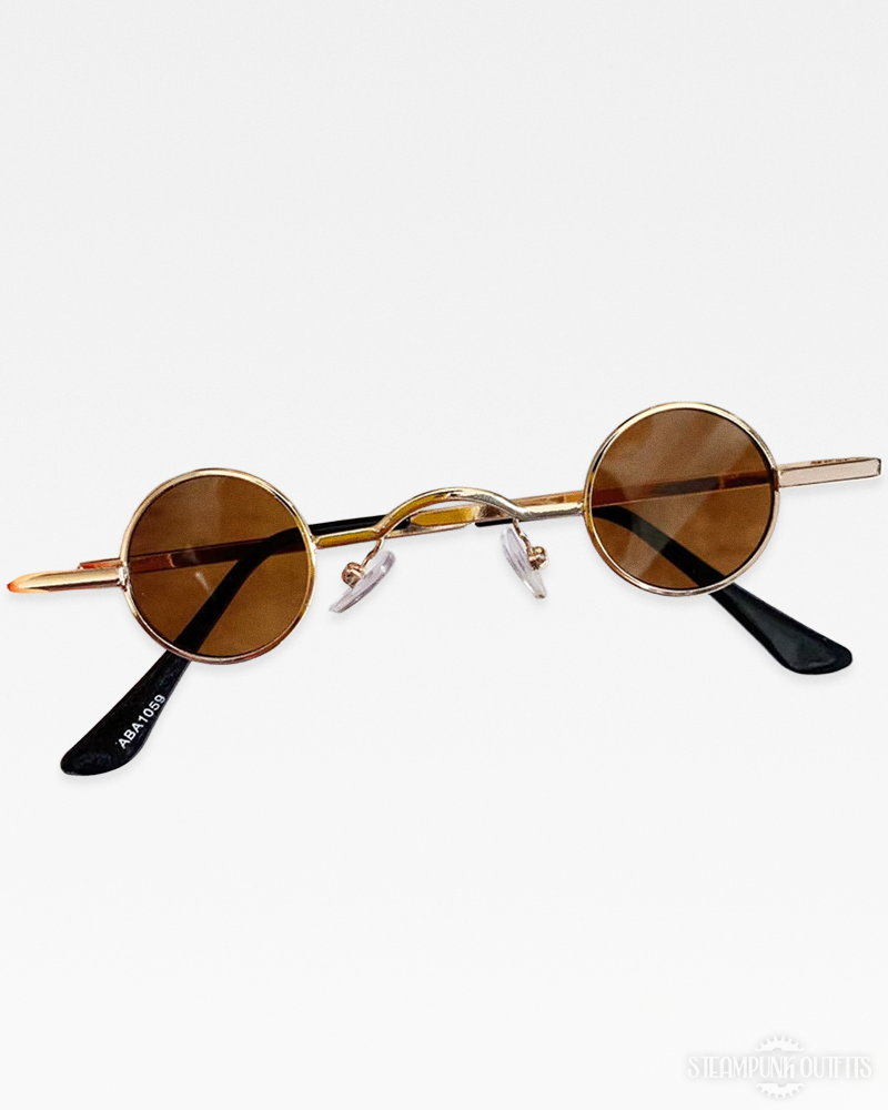 Small Round Steampunk Sunglasses
