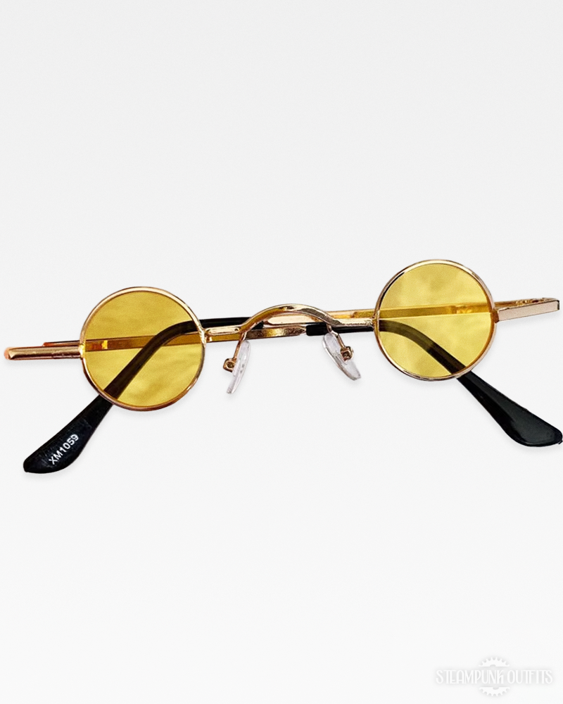 Small Round Steampunk Sunglasses