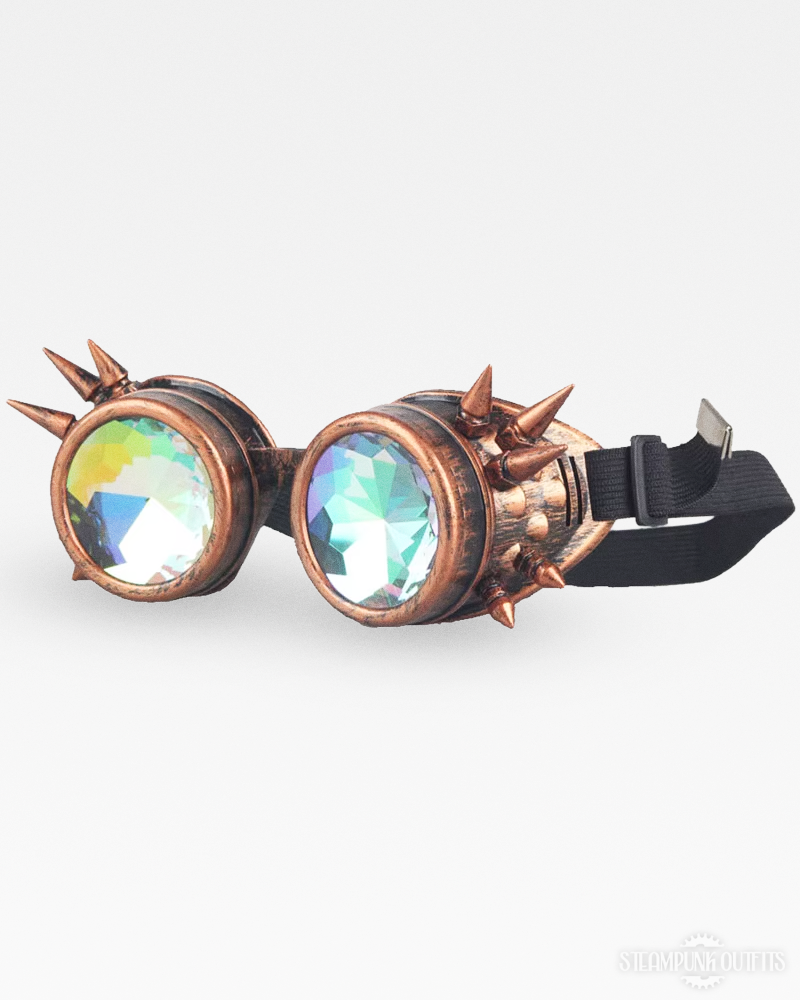 Spiked Kaleidoscope Goggles