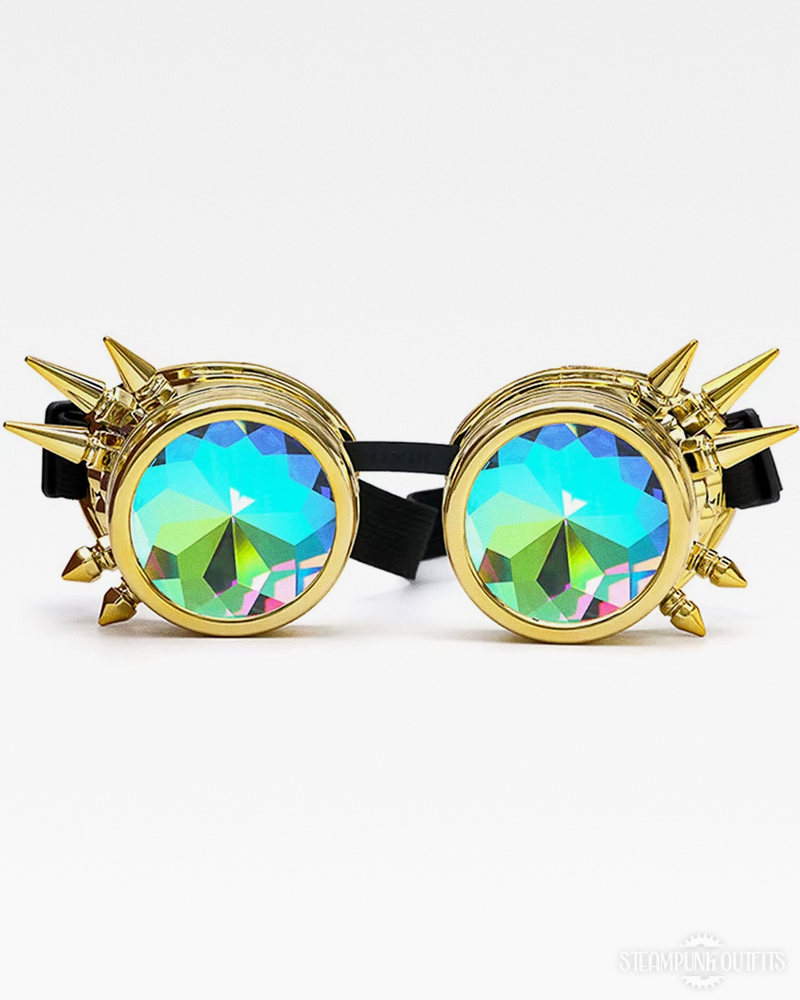 Spiked Kaleidoscope Goggles