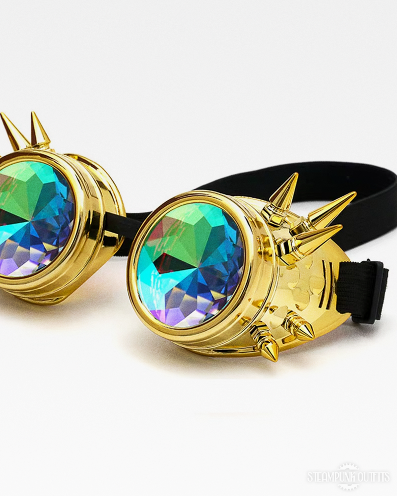 Spiked Kaleidoscope Goggles