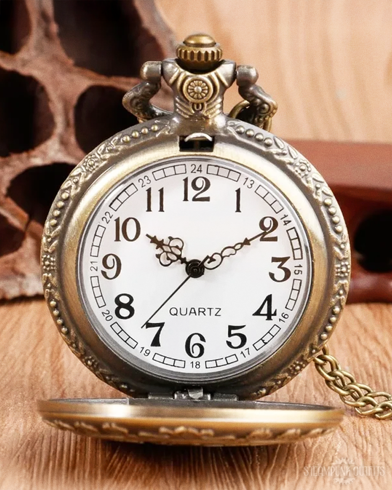 Steampunk Alice In Wonderland Pocket Watch