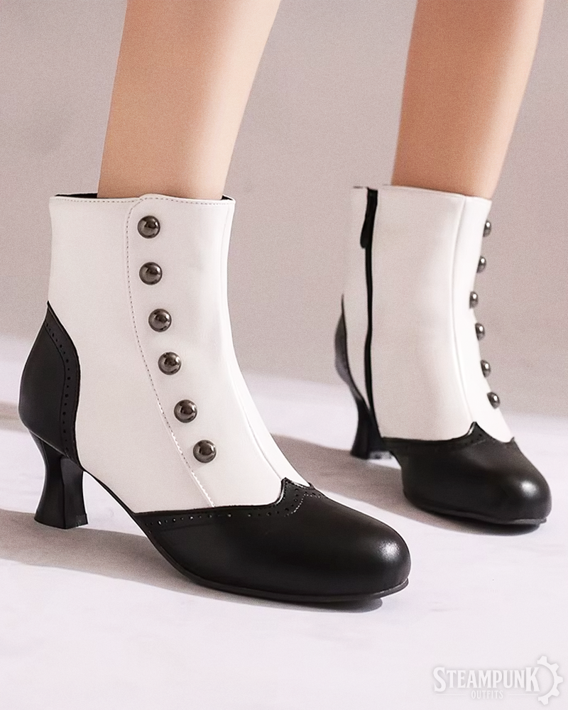 Steampunk Ankle Boots