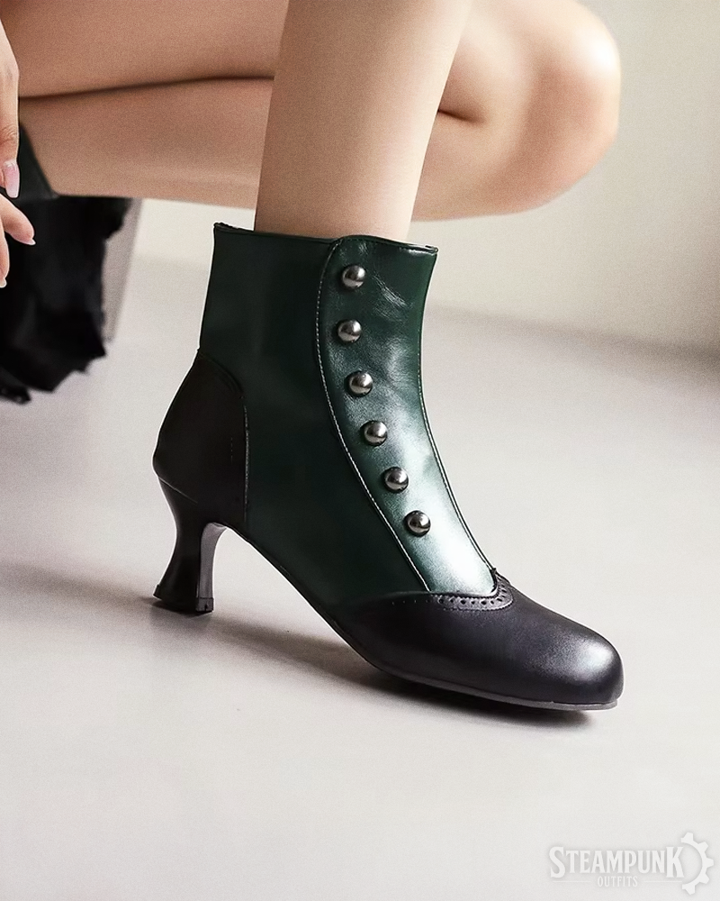 Steampunk Ankle Boots
