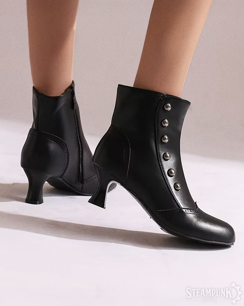 Steampunk Ankle Boots