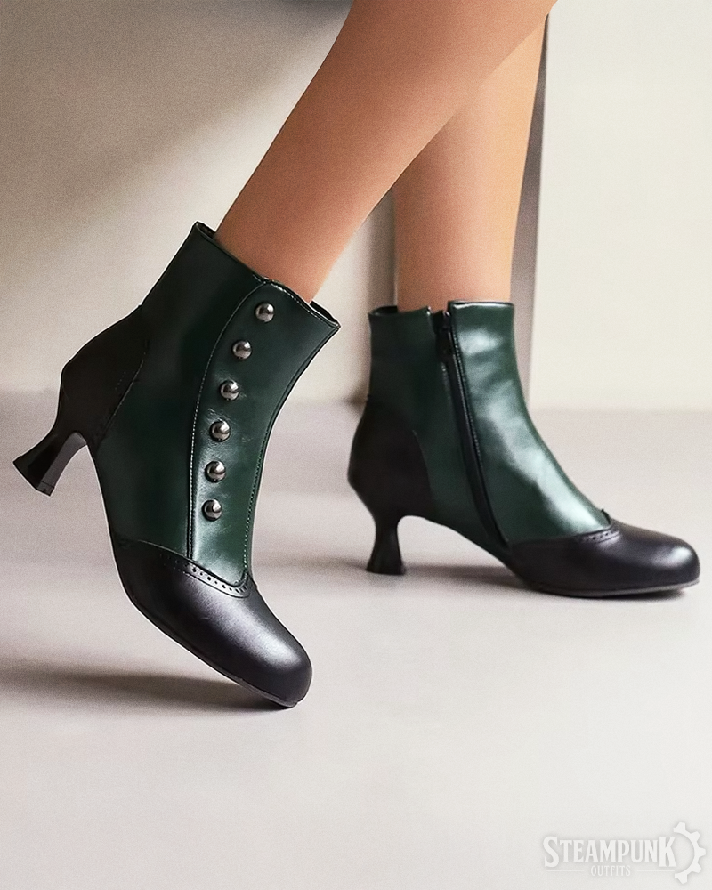 Steampunk Ankle Boots