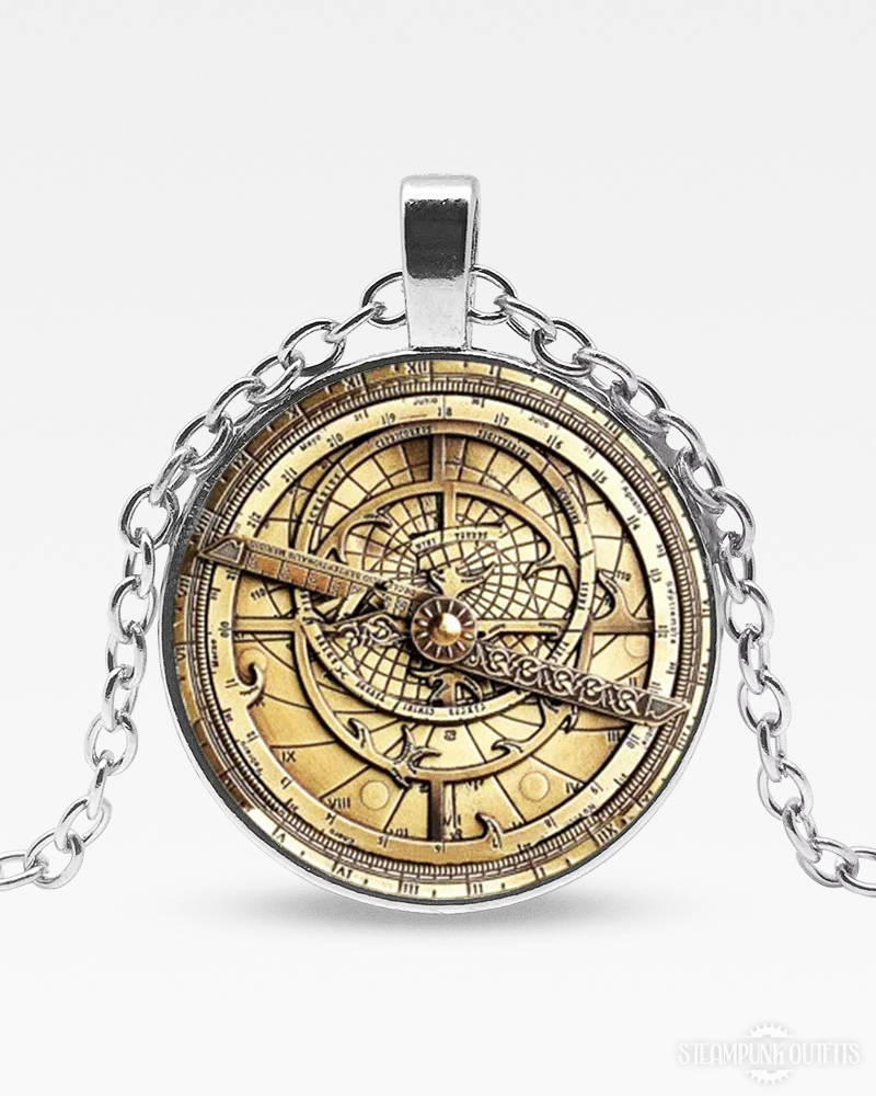 Steampunk Astrolabe Necklace