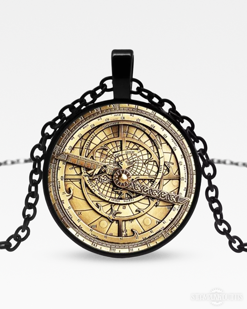 Steampunk Astrolabe Necklace