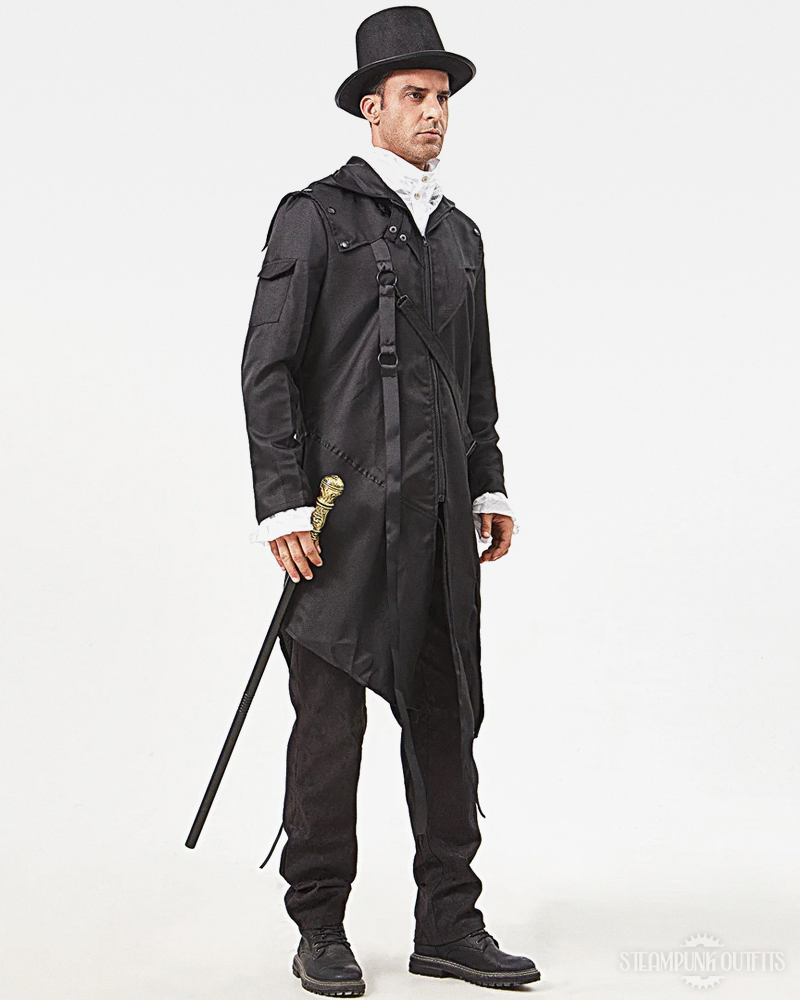 Steampunk Asymmetric Coat