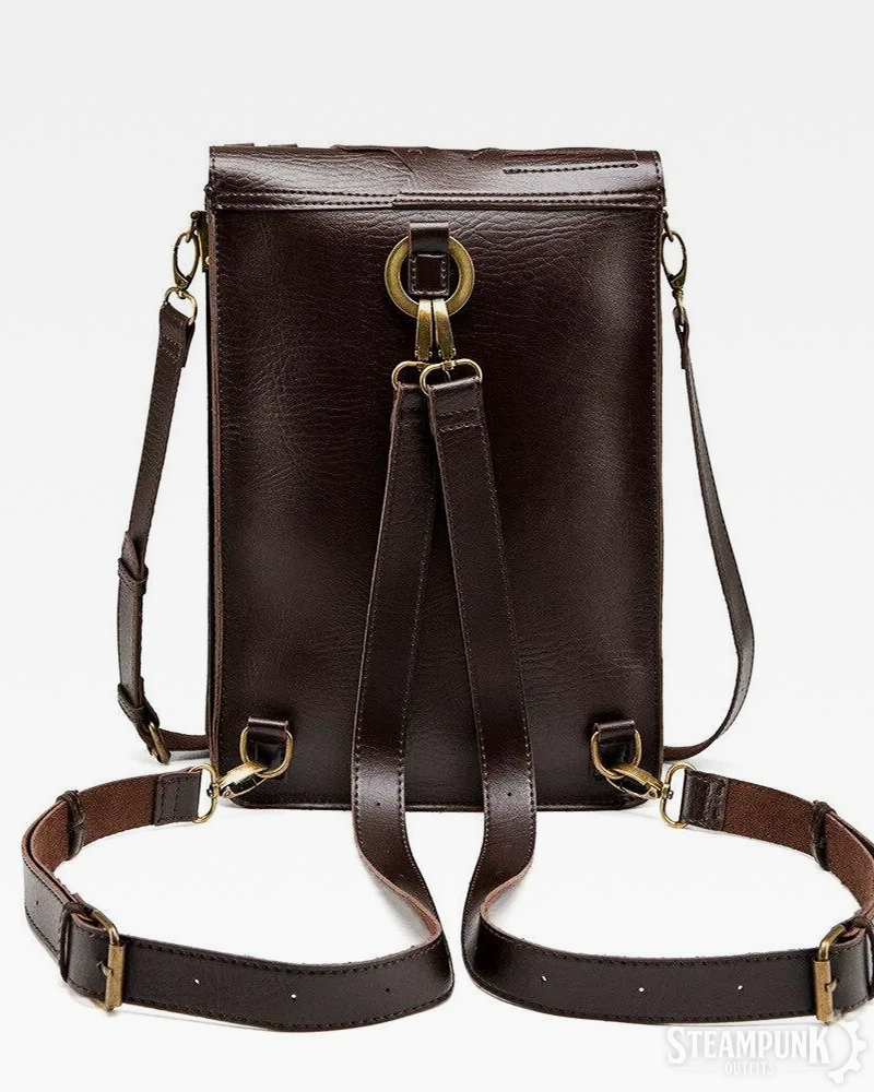 Steampunk Backpack Leather