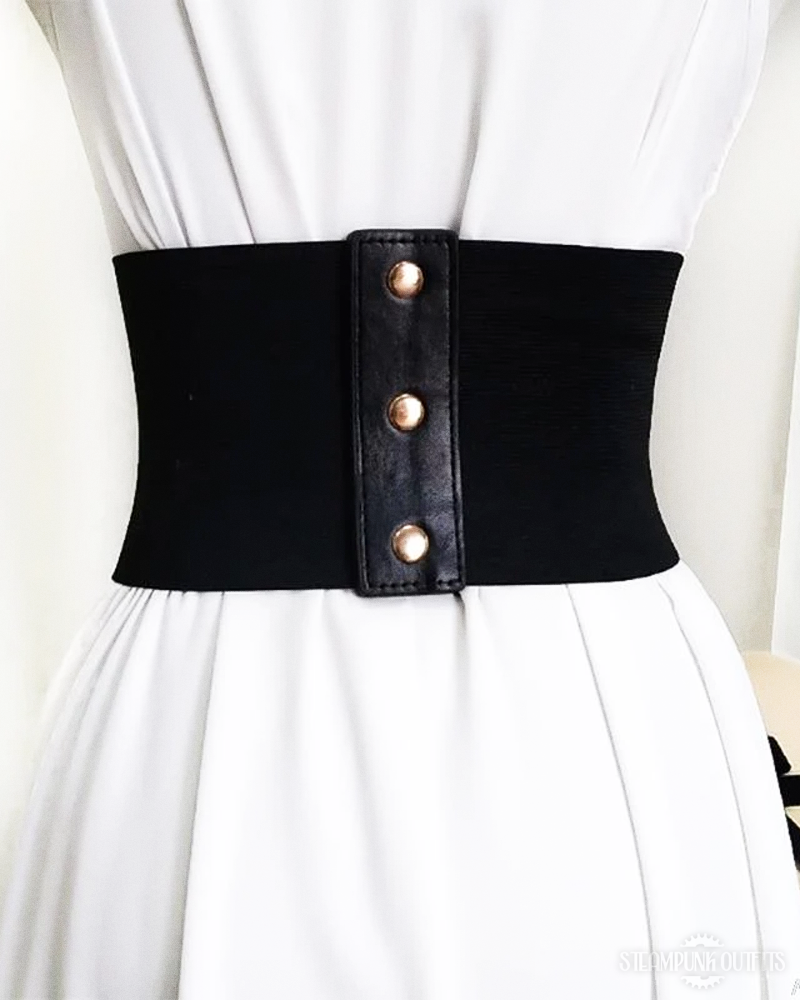 Steampunk Belt With Rings