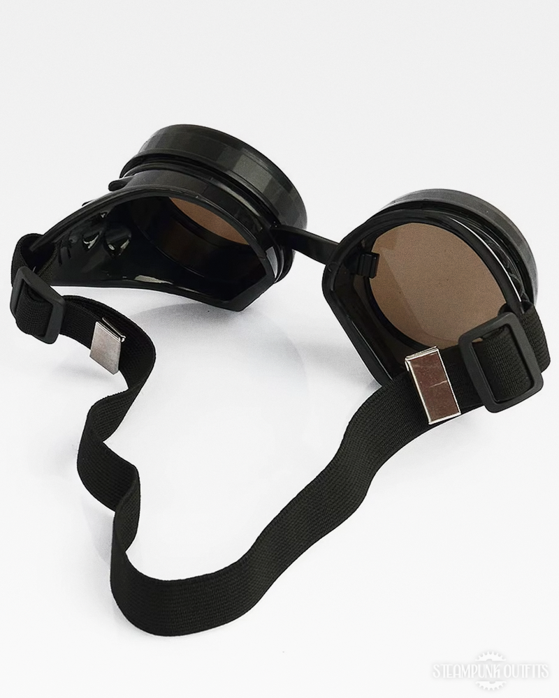 Steampunk Black Goggles