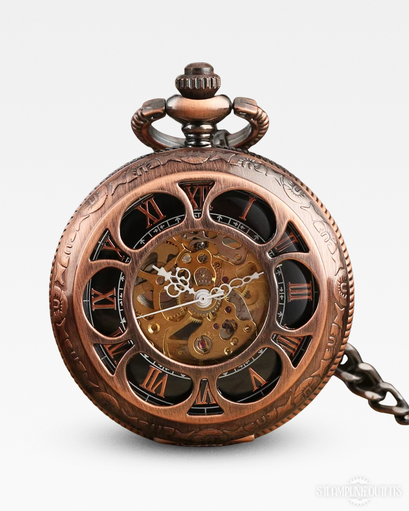 Steampunk Bronze Pocket Watch