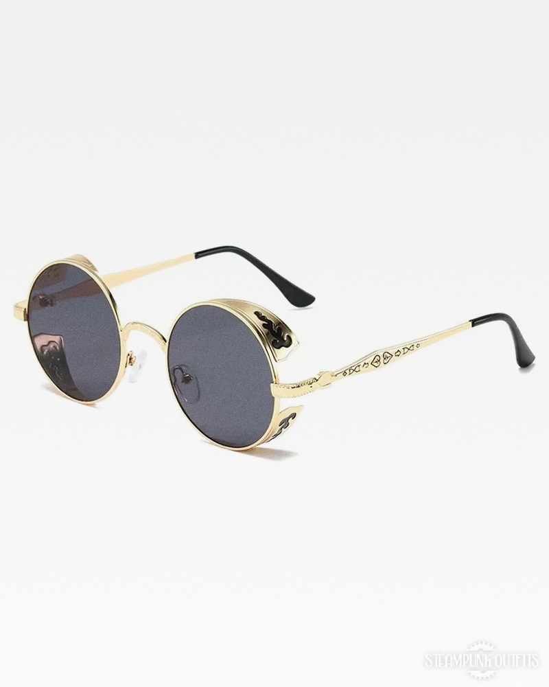 Steampunk Circle Sunglasses