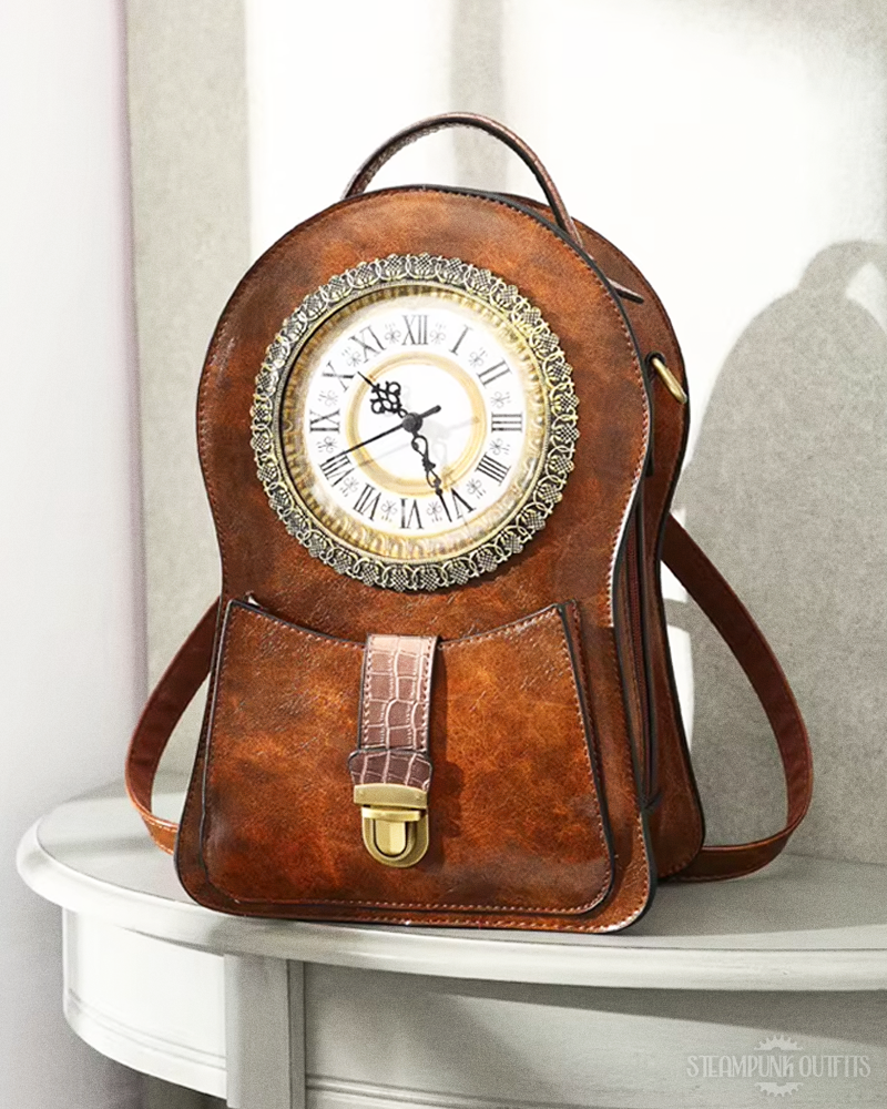 Steampunk Clock Backpack