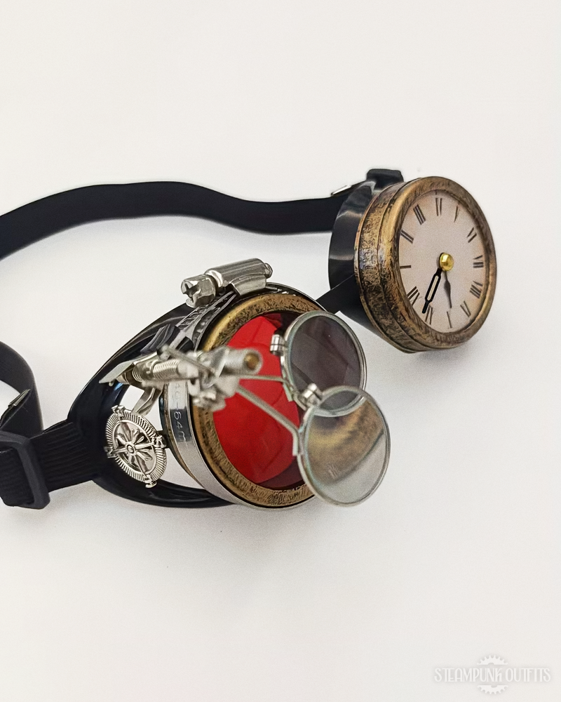 Steampunk Clock Goggles