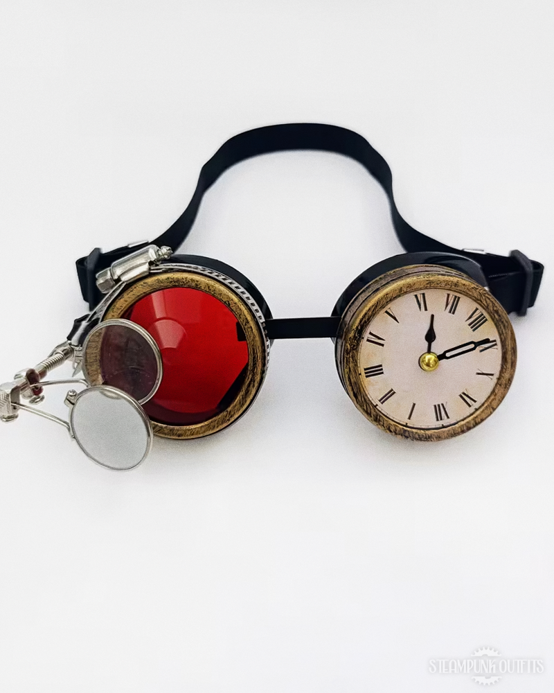 Steampunk Clock Goggles