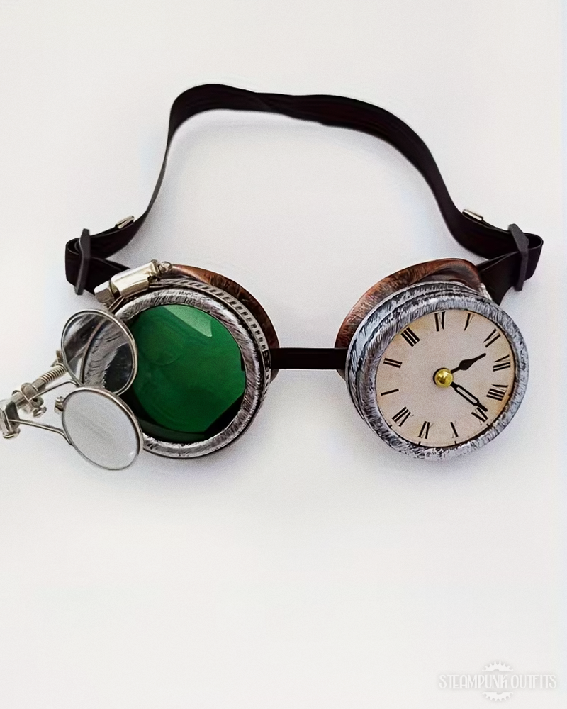 Steampunk Clock Goggles