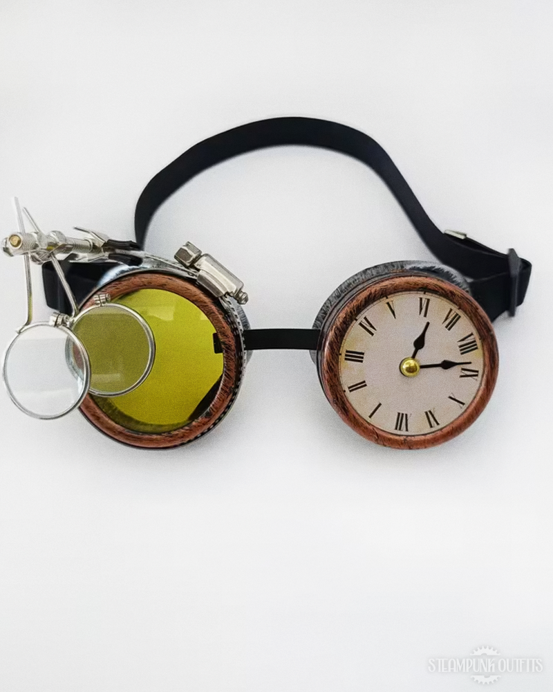 Steampunk Clock Goggles