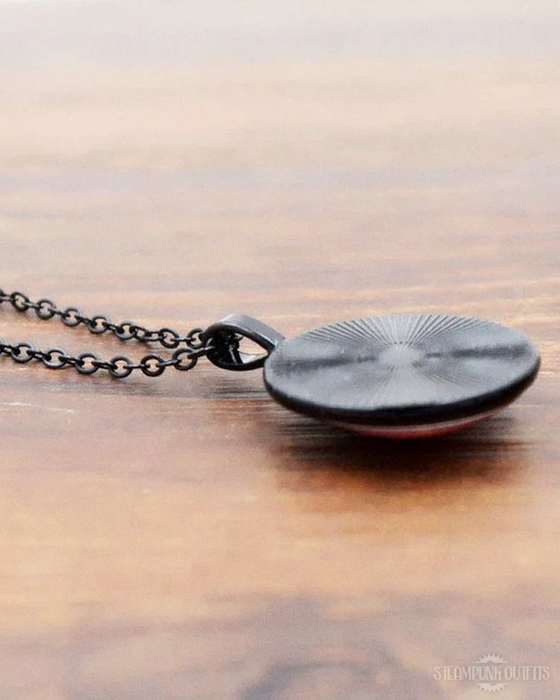 Steampunk Compass Necklace
