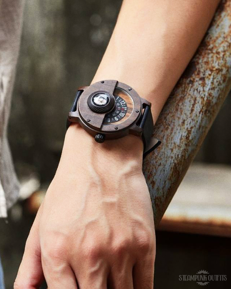 Steampunk Compass Watch