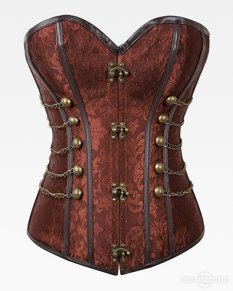 Steampunk Corset With Chains