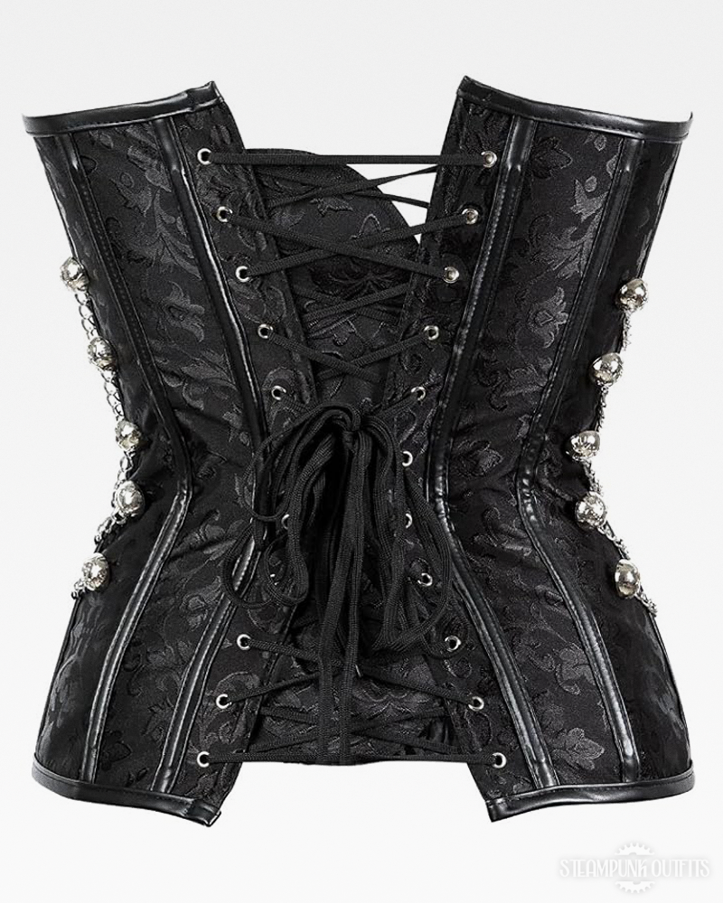 Steampunk Corset With Chains