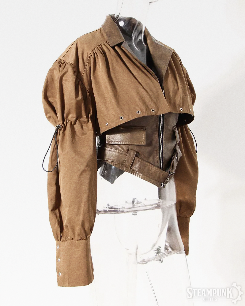 Steampunk Cropped Jacket