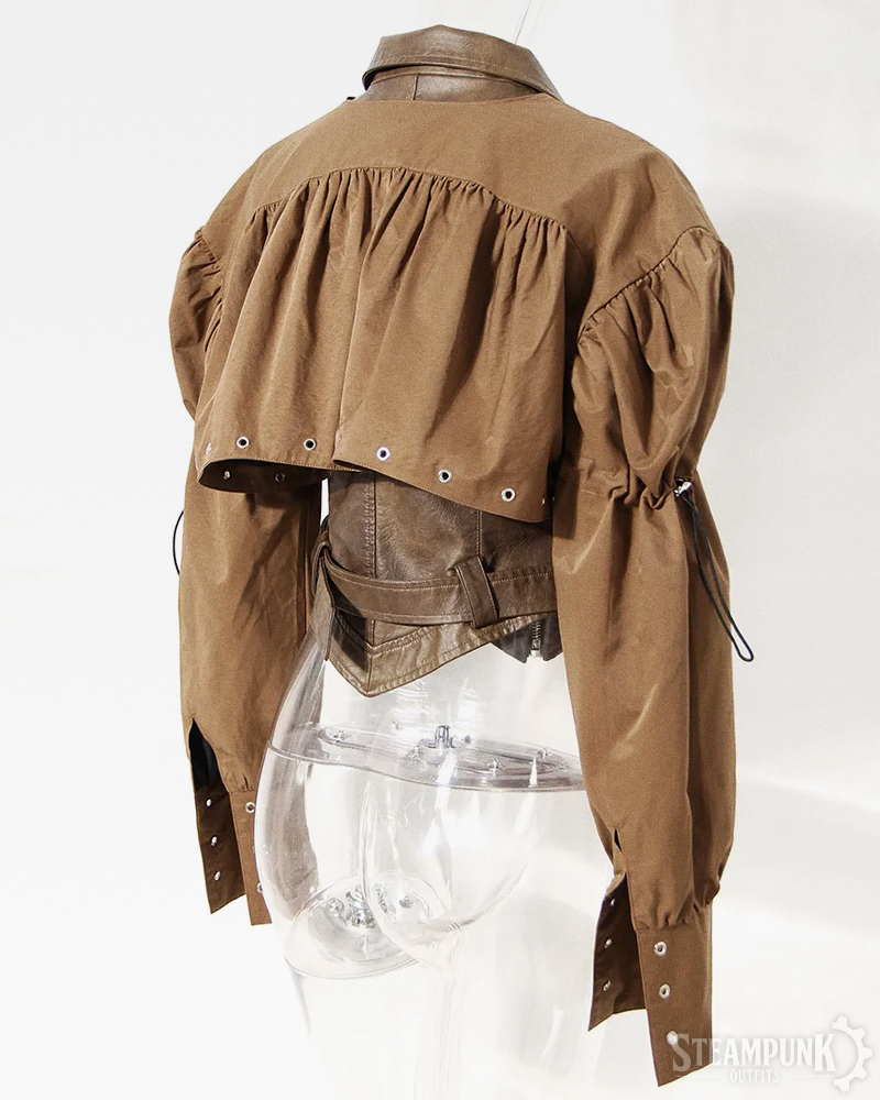 Steampunk Cropped Jacket
