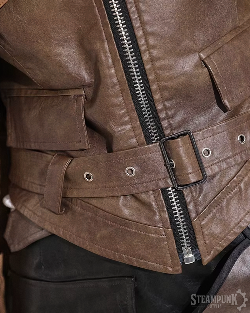 Steampunk Cropped Jacket