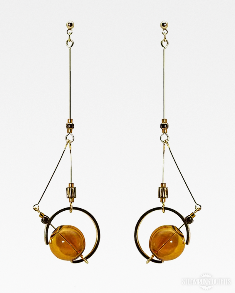 Steampunk Dangle Earrings