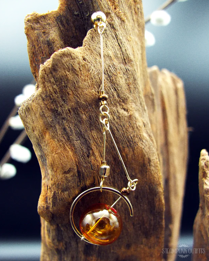 Steampunk Dangle Earrings