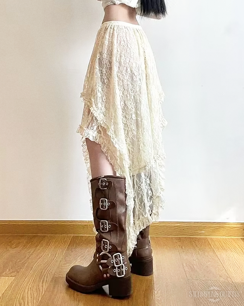 Steampunk Fairycore Skirt
