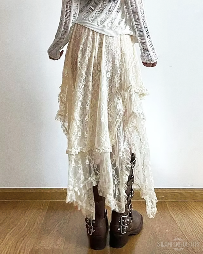 Steampunk Fairycore Skirt