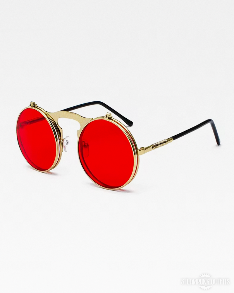 Steampunk Flip Up Sunglasses