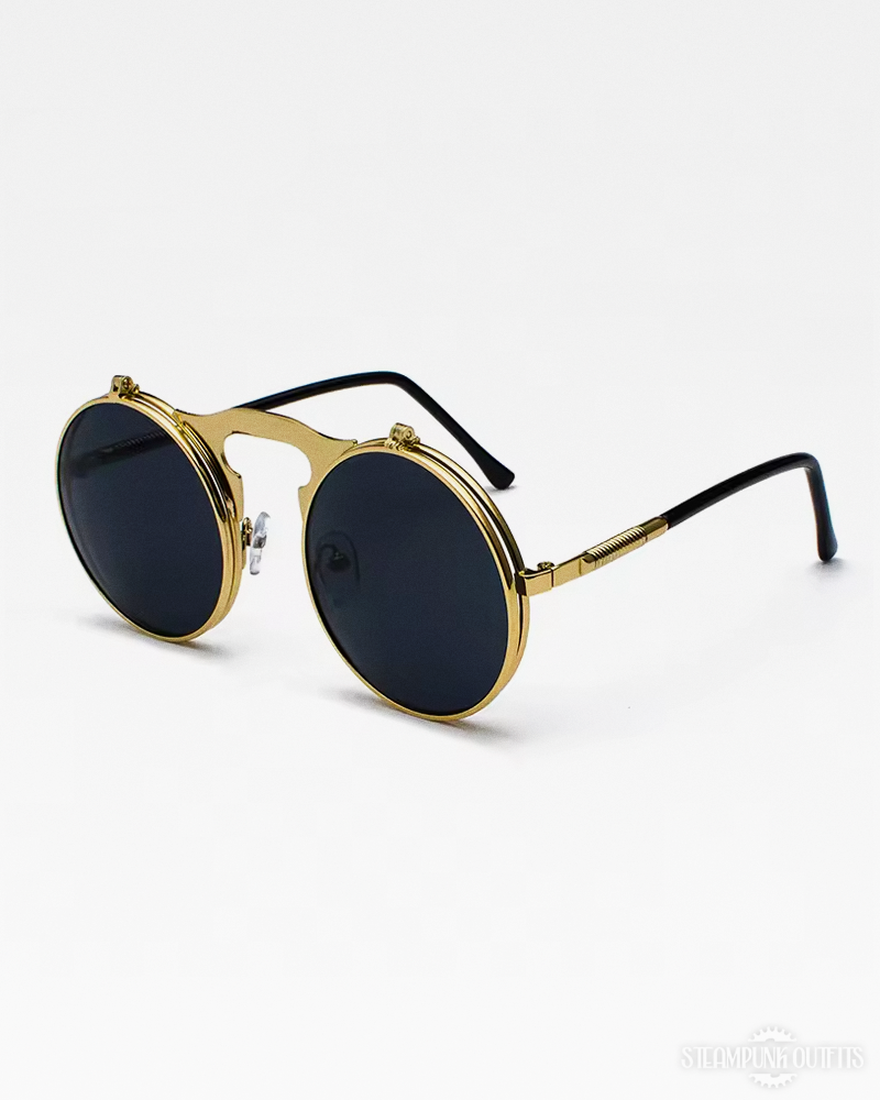 Steampunk Flip Up Sunglasses