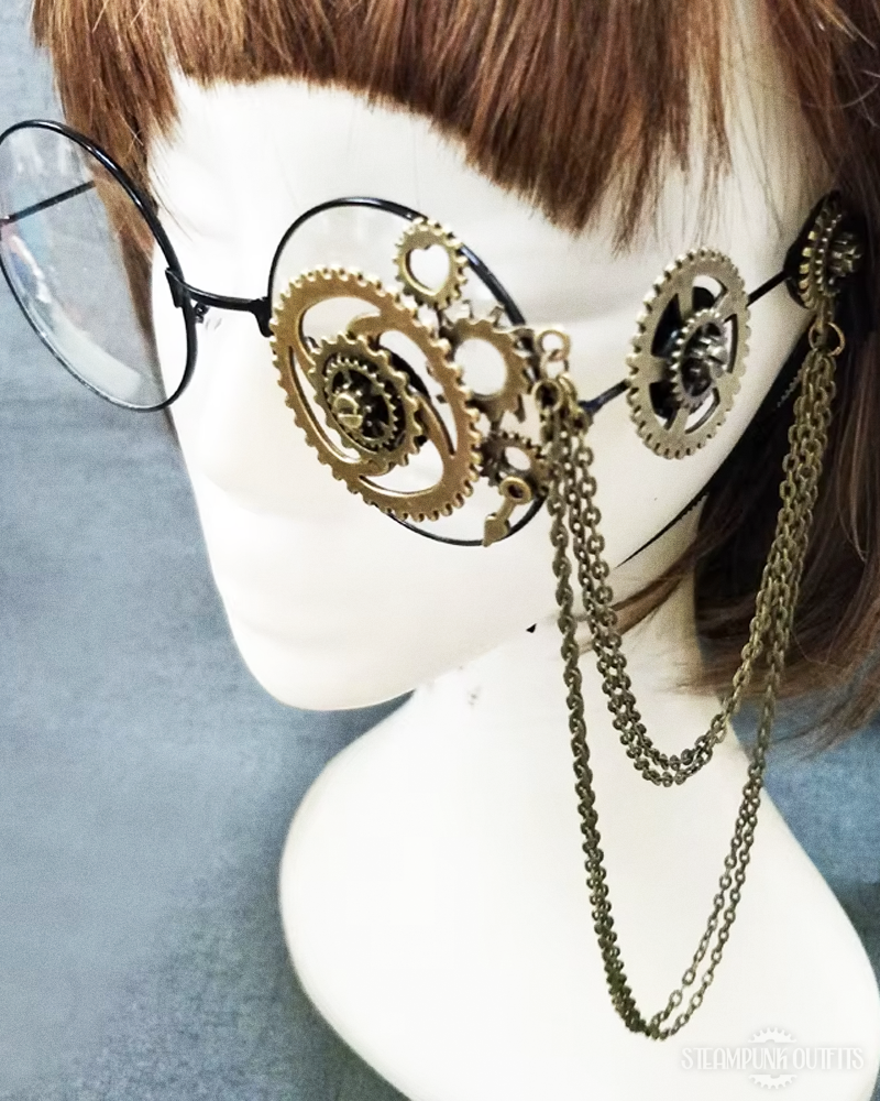 Steampunk Gear Glasses