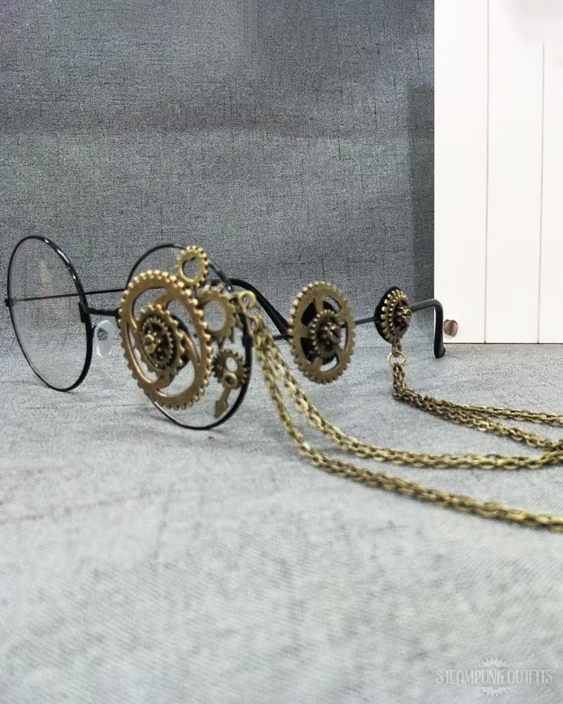 Steampunk Gear Glasses